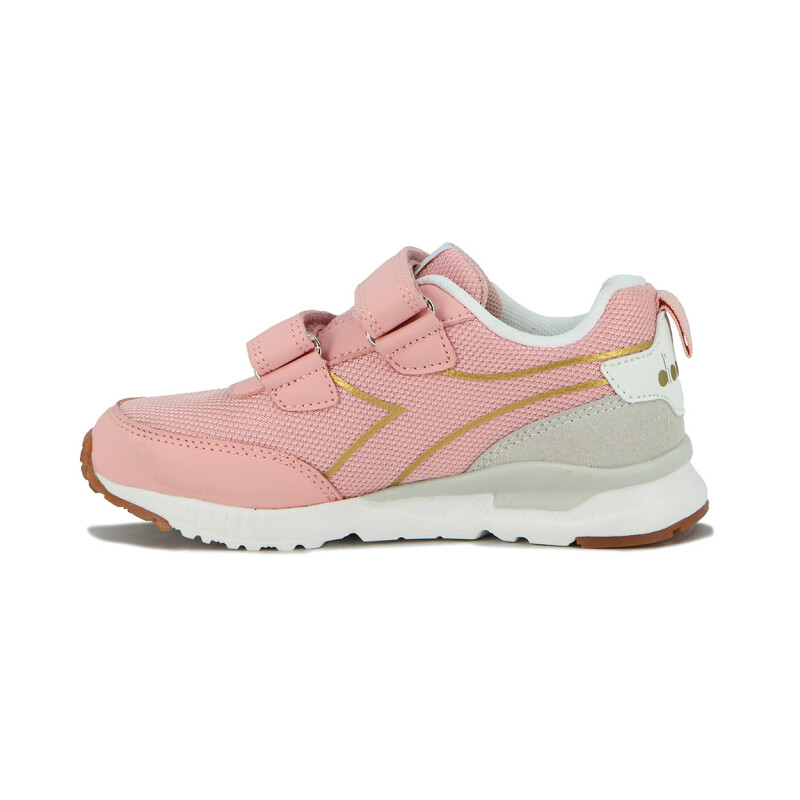 Diadora Retrins Running Niña - Rosado/blanco Rosado-blanco