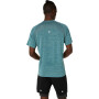 Polos Running Road SS Top Hombre Foggy Teal