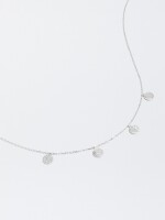 Collar De Plata 925 Con Circonitas plateado