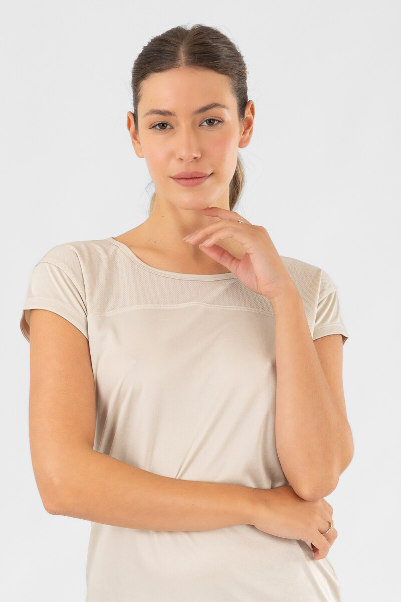 T-shirt piuma Gris