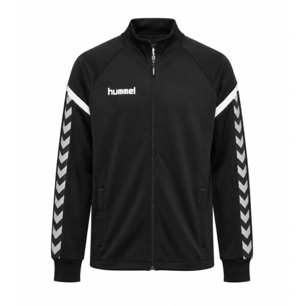 CAMPERA DE SALIDA CON TIRA UNISEX NEGRA