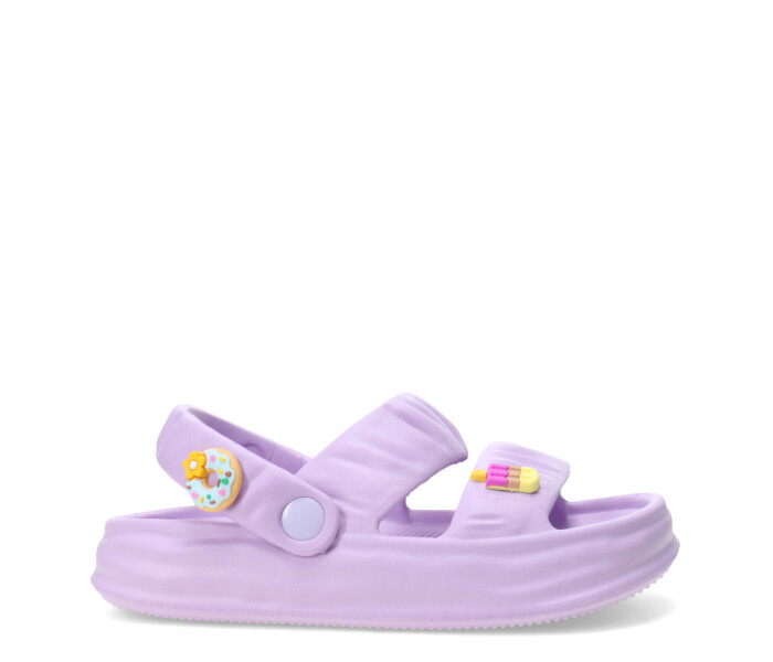 Sandalia PARCO de goma con helados Lilac