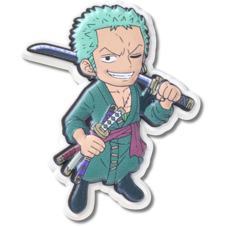 Jibbitz One Piece Zoro Multicolor