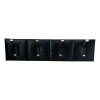 Perchero De Pared 4 puntas negro - PRODUCTO CON DETALLES - DI Perchero De Pared 4 puntas negro - PRODUCTO CON DETALLES - DI