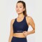 Bra No-Bounce High Impact Sports Mujer Deep Navy/classic White