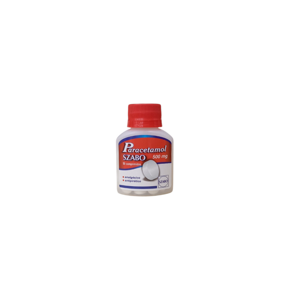 Analgésico Antipirético Paracetamol Szabo x50 comprimidos 