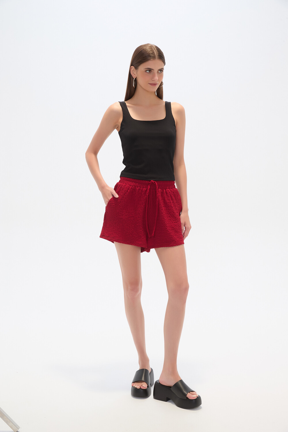 Musculosa Ramas Negro