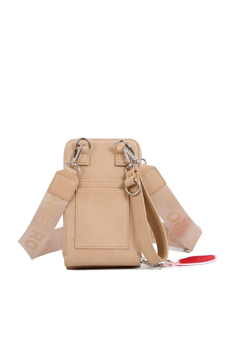 Porta Celular Las Oreiro Beige