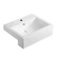 BACHA DE SEMI ENCASTRE 54X45X17 EMPOTRAR BLANCO BRONCE 000