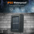 Set x2 Foco Solar Aplique Pared Sensor Fotocelula Exterior Set x2 Foco Solar Aplique Pared Sensor Fotocelula Exterior