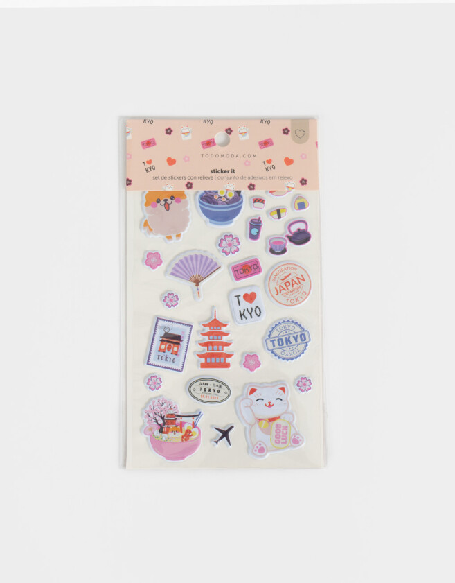Stickers y Album Stickers Combinacion Multicolor