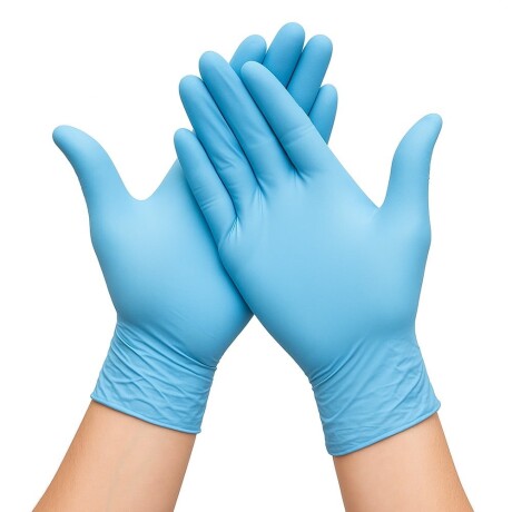 Caja de 100 Guantes de Nitrilo Modern AZUL