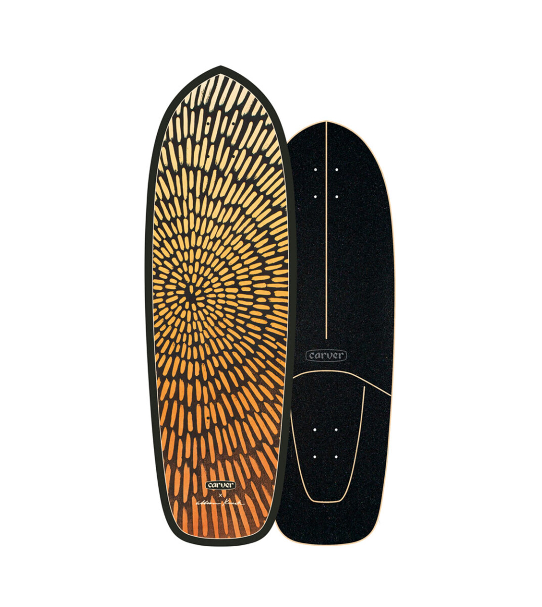 Deck Carver Raw Supernova 30.75" - (Sólo Tabla) 