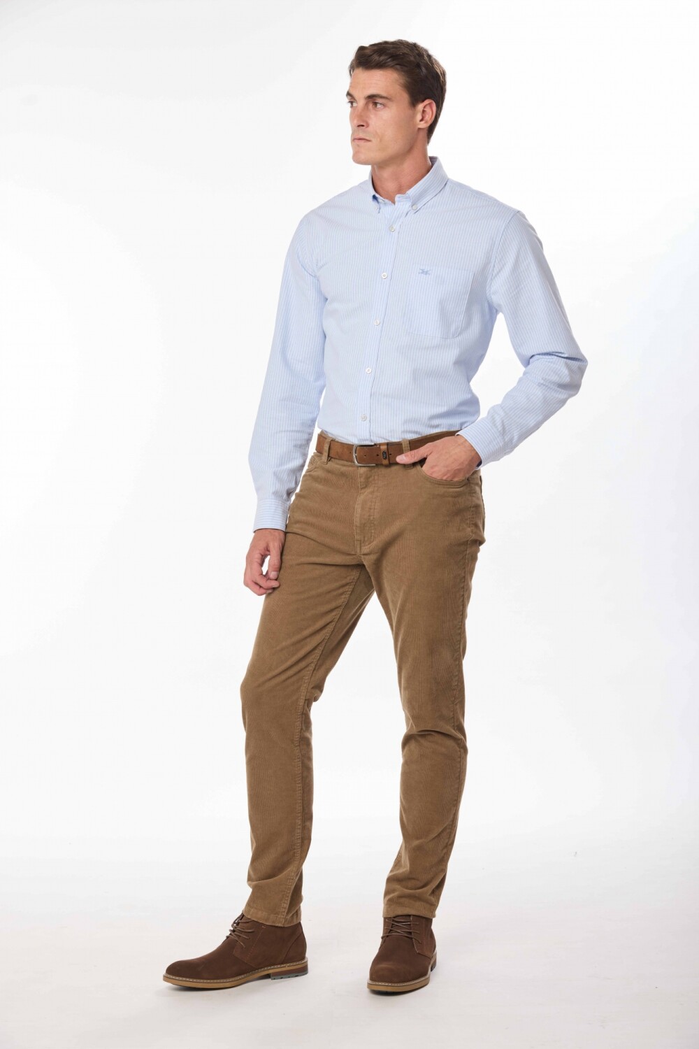 PANTALÓN DE PANA Tostado