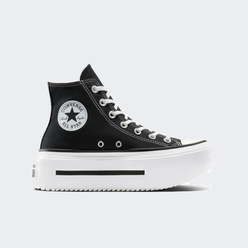 Championes Converse All Star Lift Double Stack Negro