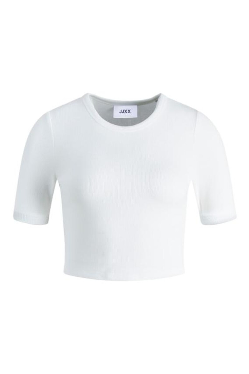 camiseta florie manga corta - Bright White 