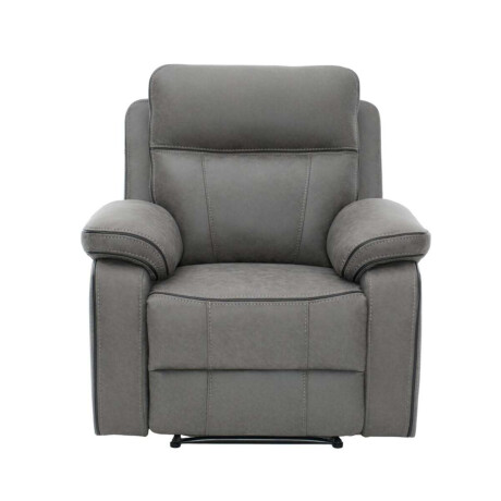 Sillon Recliner Apollo 1 Cuerpo Gris