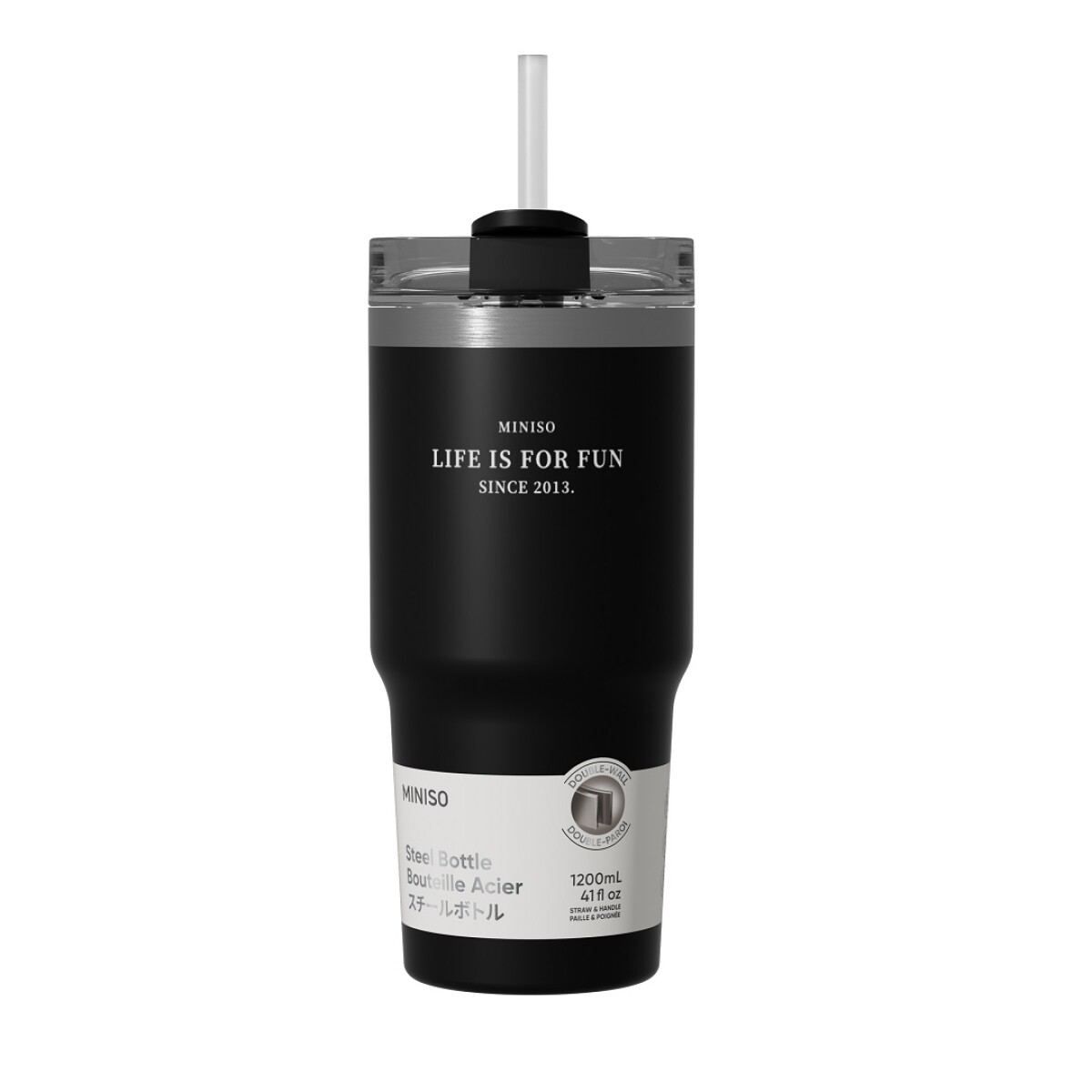 Vaso térmico Dopamine 490ml - negro 