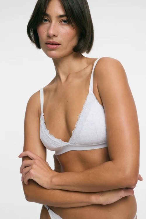 Bralette Abril Gris Melange