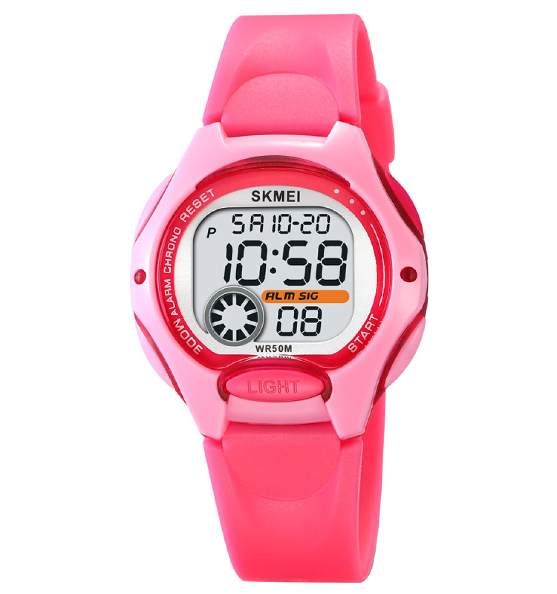 Reloj Skmei 2129rs Digital Deportivo Unisex Rosa 