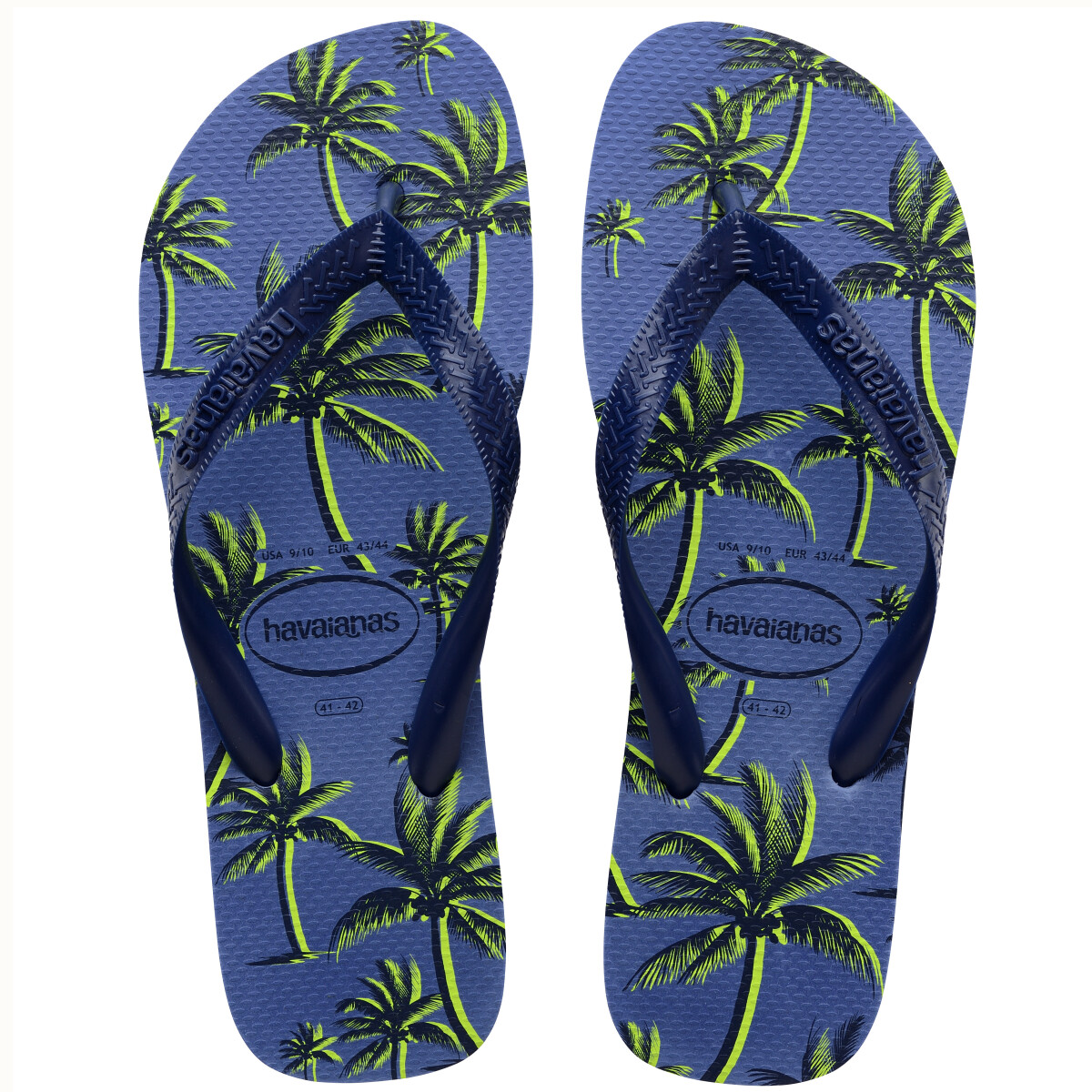 Sandalia de Hombre Havaianas Havaiana Aloha - Azul Atractivo 