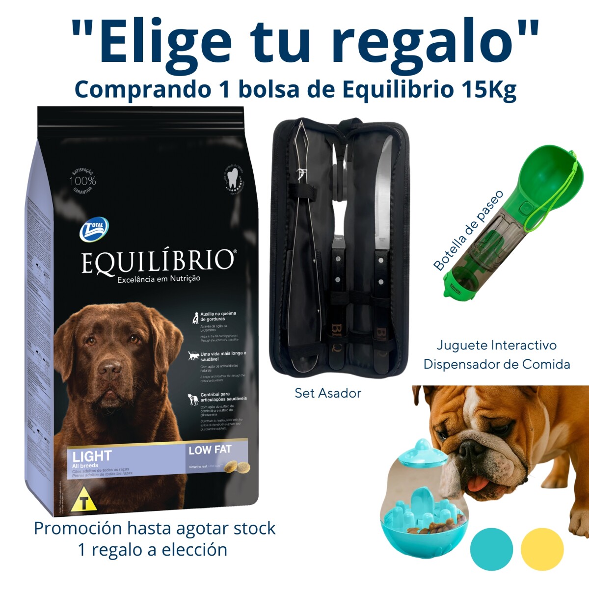 Equilibrio Perro Adulto Light 15 Kg 