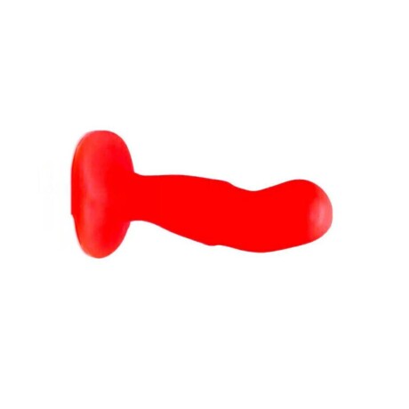 Masajeador Prostático Macizo Rojo