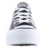 Championes Unisex Converse - All Star Plataforma Chuck Taylor Lift Negro - Blanco
