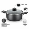 Cacerola Tramontina 20 cm Antiadherente con Tapa de Vidrio 2,8 L Cacerola Tramontina 20 cm Antiadherente con Tapa de Vidrio 2,8 L