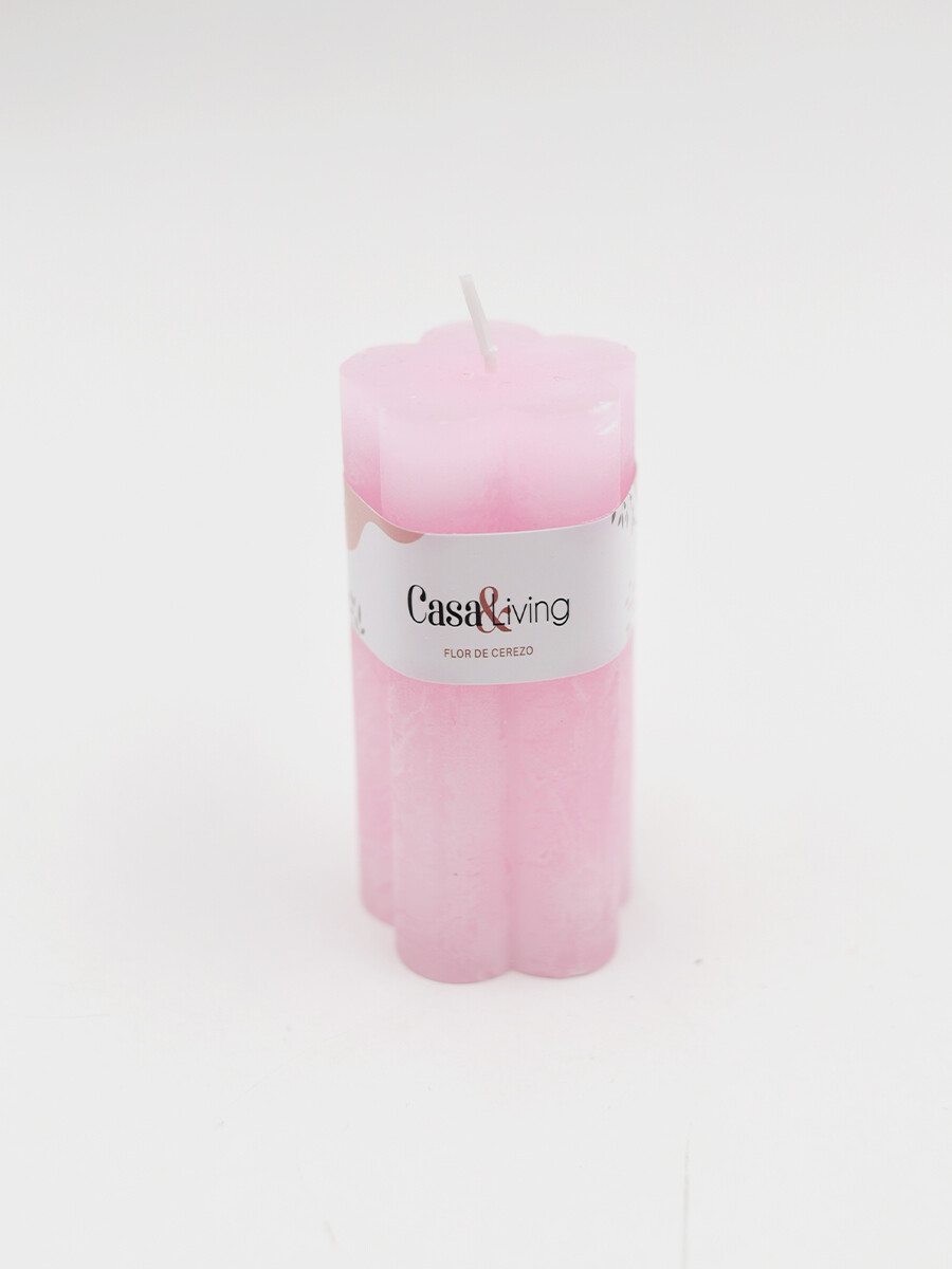VELA FLOR DE CEREZO - LILA 