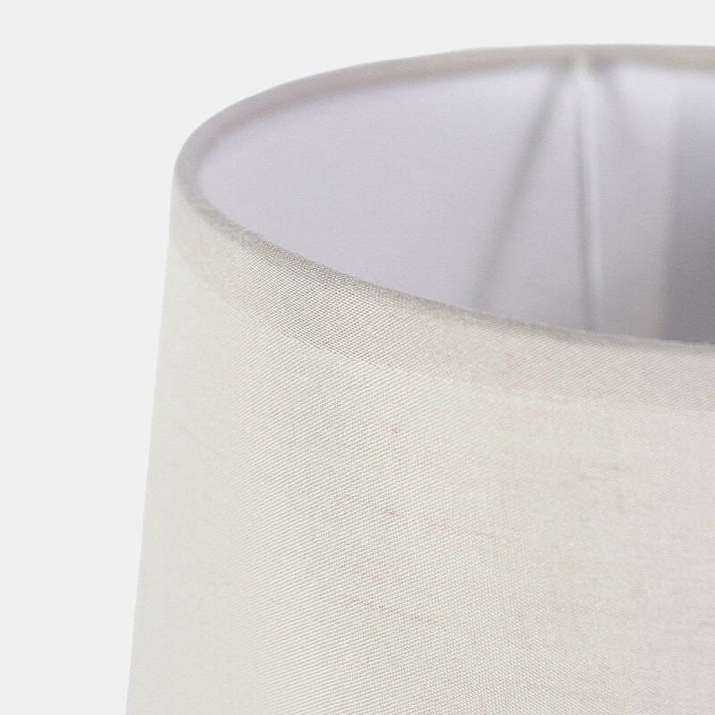 LAMPARA BEIGE P/MESA 26X16CM Unica