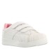 Championes Infantiles Push DANISH con velcros Blanco - Rosado