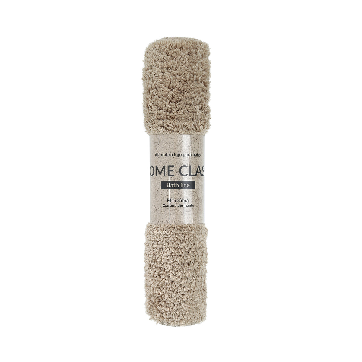 Alfombra Baño con Pelo Largo Home Class 40 x 60 cm - BEIGE 