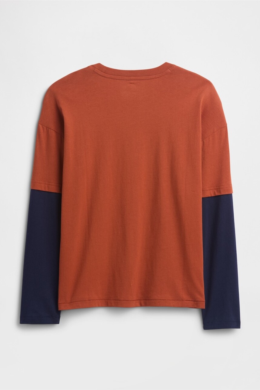 Remera Gráfico Niño Copper Spice 245