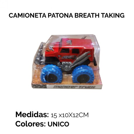 Camioneta Patona Breath Taking Burbuja Unica