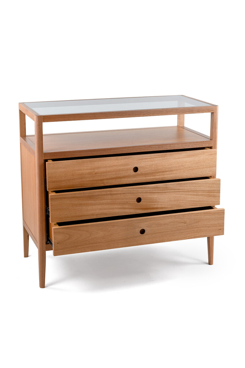 KIEV COMODA KIEV JEQUITIBA IN NATURA 116X49X91H CM