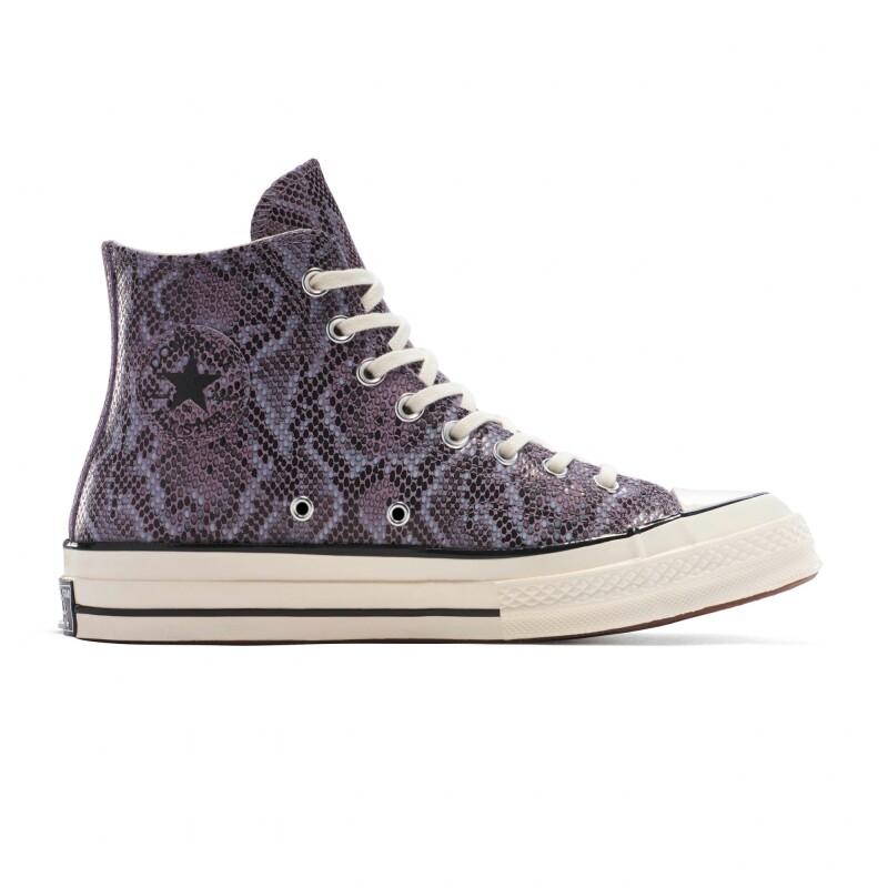Championes Chuck 70 Faux Snakeskin de Hombre Morado