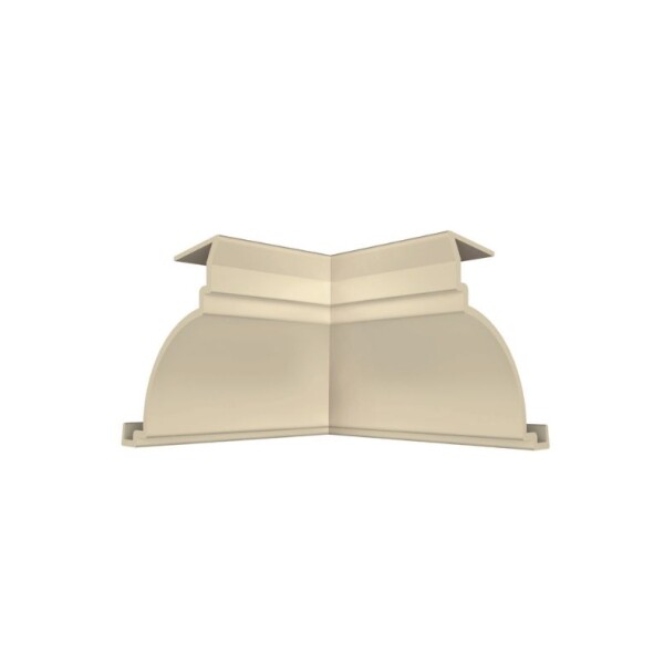 Esquinero int para media caña PVC Beige