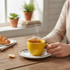Taza te con plato Lisboa 200 ml OXFORD Taza te con plato Lisboa 200 ml OXFORD