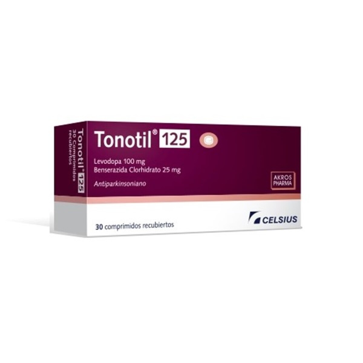 Tonotil 125 Mg. 30 Comp. 