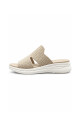 Sandalia zueco Aurora Lycra AU400 Beige