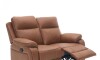 Sillón Recliner Apollo - 2 Cuerpos Marrón Marrón