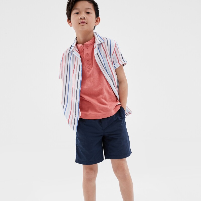 V-OPP PO SHORT VINTAGE NAVY