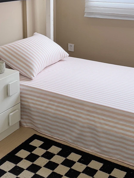 JUEGO DE SABANAS BEIGE
