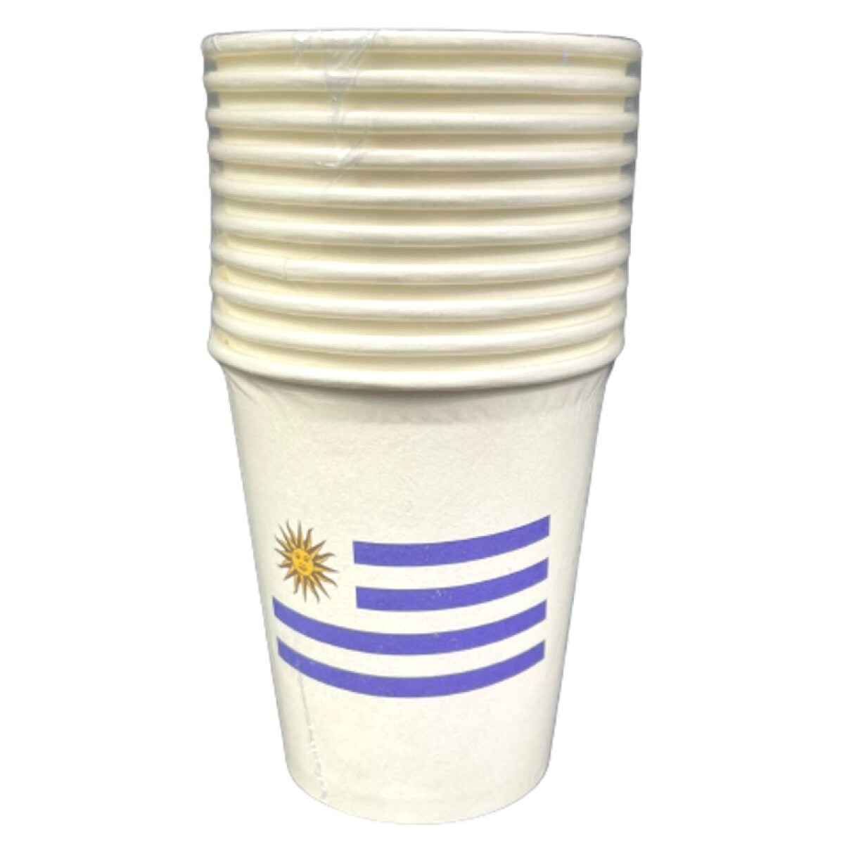 Vaso Descatable Uruguay x10 