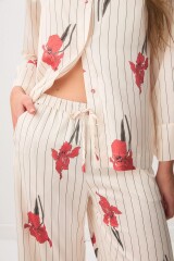 Pijama FLOWER Off White