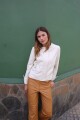 CHAQUETA CANELA OFF WHITE