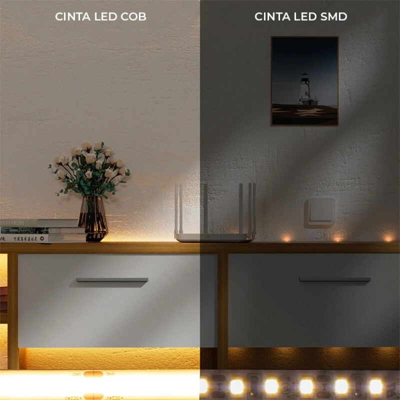 CINTA LED PARA LINEAL Cinta LED Strip 20W/M IP20 Luz Cálida
