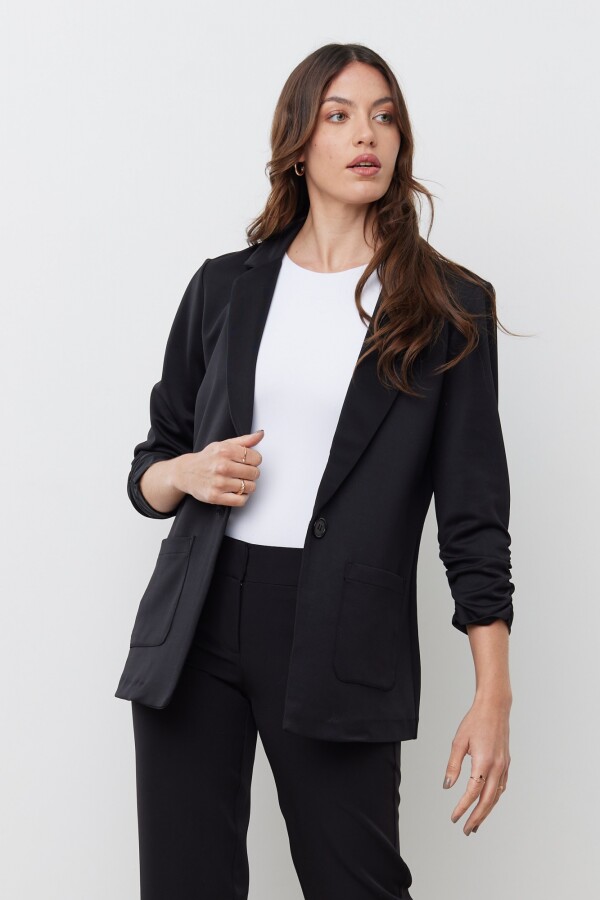 Blazer Frunces NEGRO