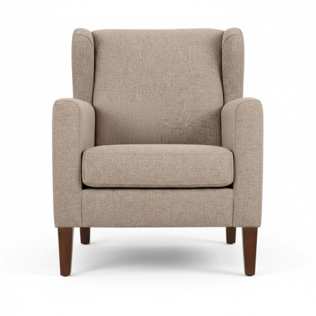 BUTACA MARRÓN TELA ARISTOCRATA